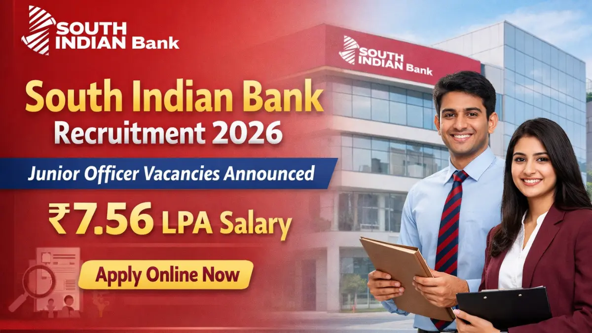 South Indian Bank Recruitment 2026
