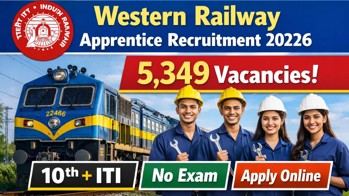 Western Railway Apprentice Recruitment 2026