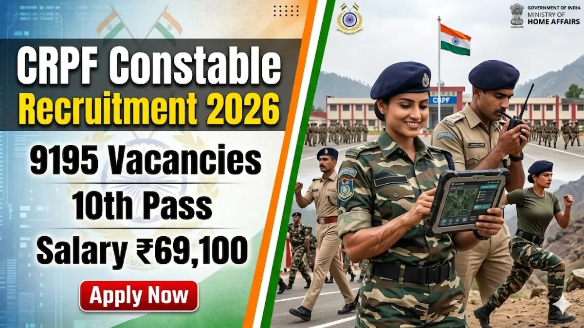 CRPF Constable Recruitment 2026