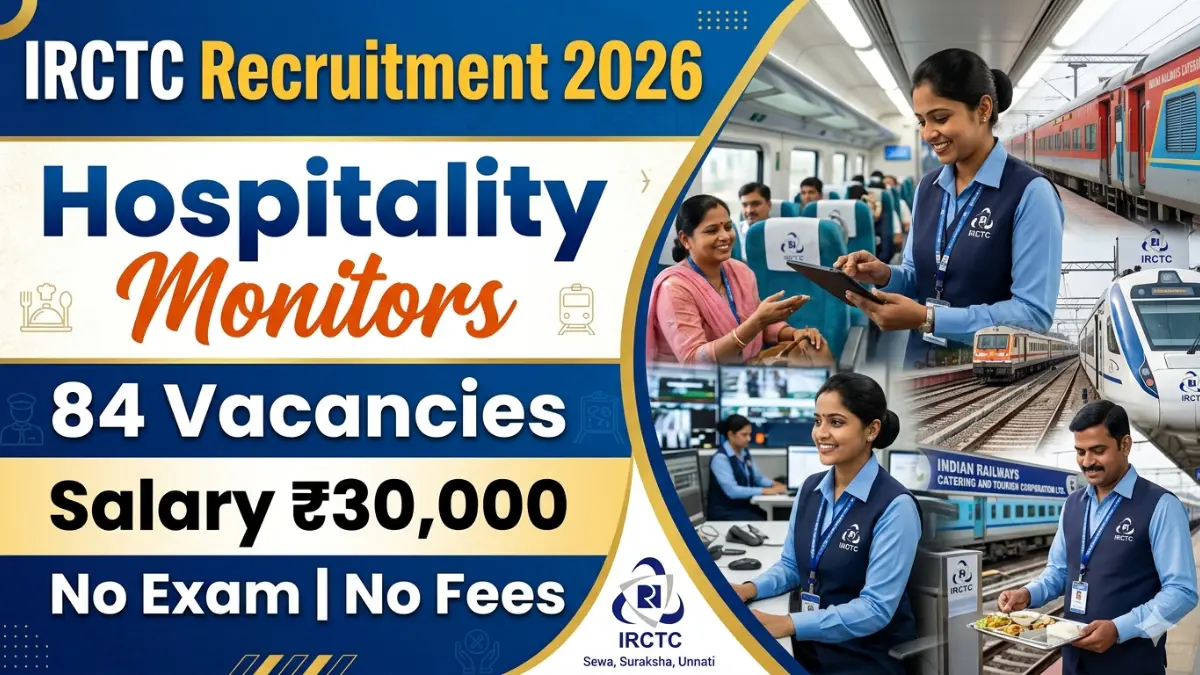IRCTC Recruitment 2026